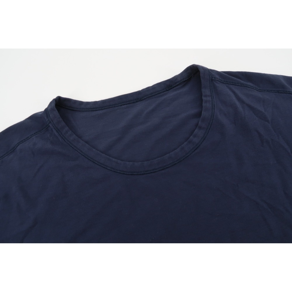 Lululemon 5 Year Basic T-Shirt‎ Mens XL Navy Short Sleeve Athletic Crew Neck Tee